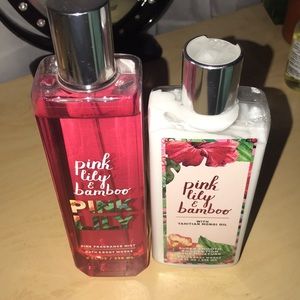 Lotion and perfume